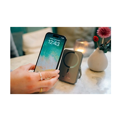 Verbatim, powerbank z ładowaniem bezprzewodowym 5V 10 000mAh Szary 32268