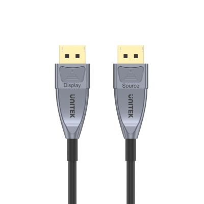 Unitek kabel optyczny DisplayPort 1.4 AOC 8K 10m
