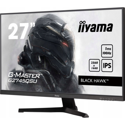 IIYAMA Monitor 27 cali G2745QSU-B2 IPS QHD 100Hz 1ms 2xUSB 300cd