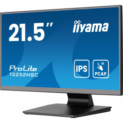 IIYAMA Monitor 22 cale T2252MSC-B2AG 10 PKT. POJ IPS HDMI DP 2x1W 7H USB AG