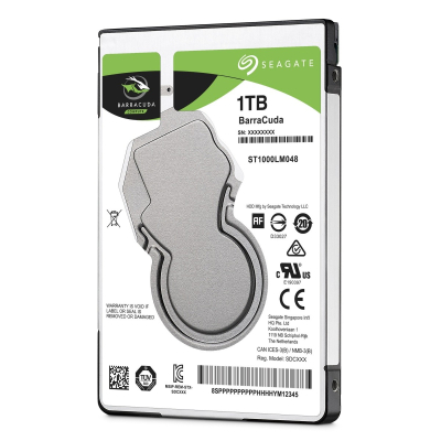 SEAGATE BarraCuda 1TB 2,5'' 128MB ST1000LM048