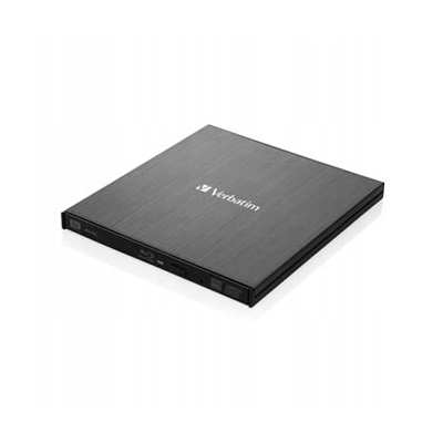 Verbatim Zewnętrzna nagrywarka Blu-Ray, 43890, technologia MDISC (tm)