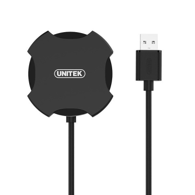 Unitek Y-2178 hub 4x USB 2.0 micro - czarny