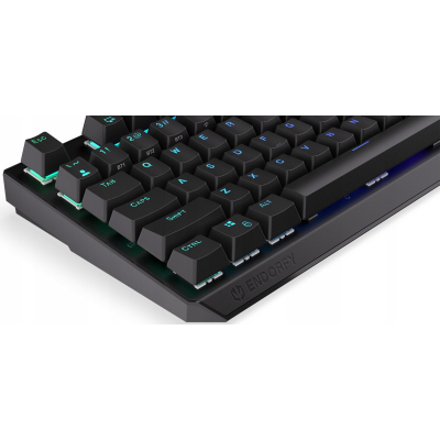 Klawiatura mechaniczna Endorfy Thock Wireless Kailh Box Brown Czarna