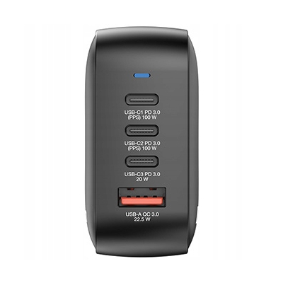 Verbatim Mini ładowarka GaN USB 3.0 USB C 100 W wymienne końcówki C,G,A