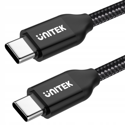 Unitek C14059BK przewód 2m USB TYP-C 100W