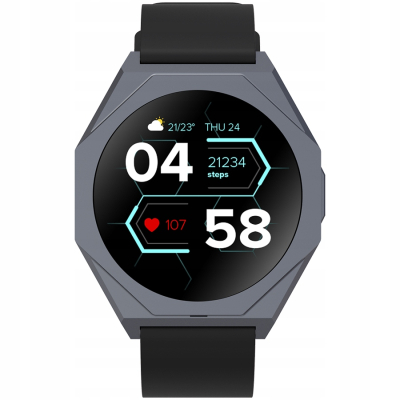 Canyon Otto SW 86 smartwatch czarny CNS SW86