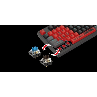 Klawiatura mechaniczna A4TECH BLOODY S98 USB Sports Red (BLMS Red Switches) SKLEP KOZIENICE RADOM