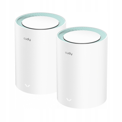 CUDY System WiFi Mesh M1300 (2-Pack) AC1200