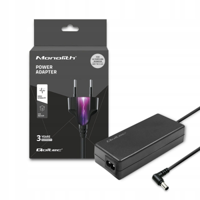 Qoltec Zasilacz do monitora LG/Samsung 65W 19V 3.42 6.5*4.4 + kabel SKLEP KOZIENICE RADOM