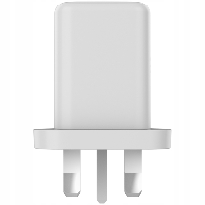CANYON Ładowarka sieciowa CU45AC GaN 45W 1xPD 1xQC UK Biała