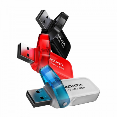 ADATA Pendrive UV240 32GB USB 2.0 Biały