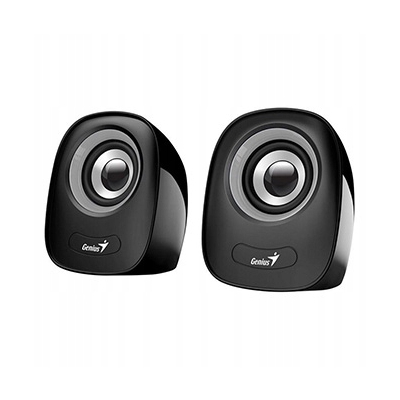 Genius głośniki SP-Q160, 2.0, 6W, czarno-szary, regulacja głośności