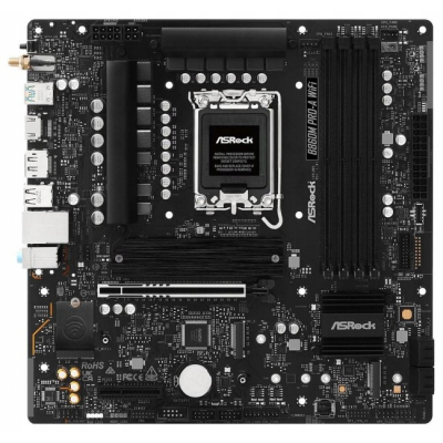 ASROCK MB Desktop B860M Pro-A Wi-Fi, S.1851, 4x DDR5, 1x PCIe 5.0 x16