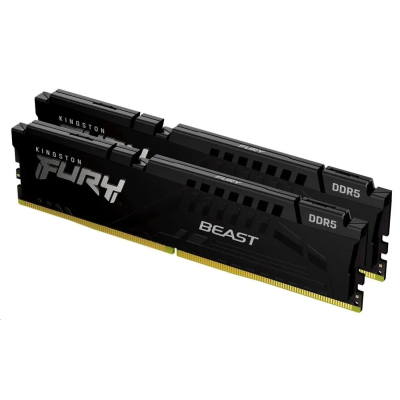 Kingston Pamięć DDR5 Fury Beast Black 16GB(2* 8GB)/6000 CL36 EXPO