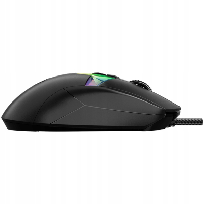 LORGAR Mysz Gamingowa Pro MSP80, 8000 Hz, Czarna
