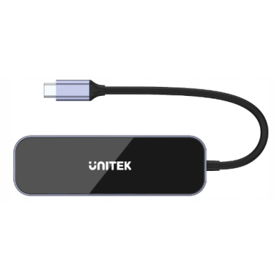 Unitek Hub USB-C 3.1 RJ-45 3xUSB-A HDMI 4K PD100W