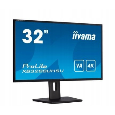 IIYAMA Monitor 31,5 cala XB3288UHSU 4K VA HDMI DP PIP F.Sync HAS/150mm USB