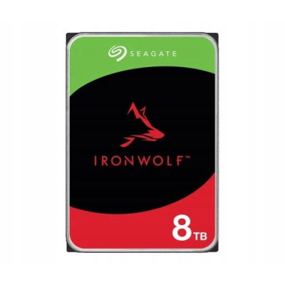 SEAGATE Dysk IronWolf 8TB 3,5 256MB ST8000VN004