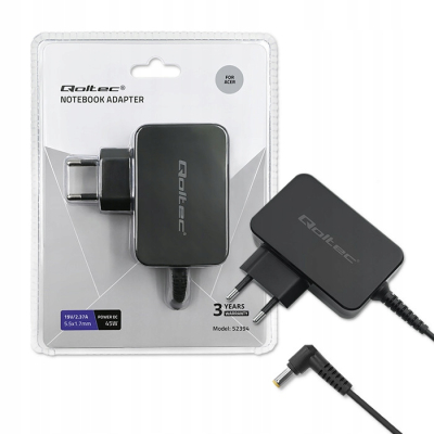 Qoltec Zasilacz do Acer 45W 19V 2.37A 5.5*1.7 52394