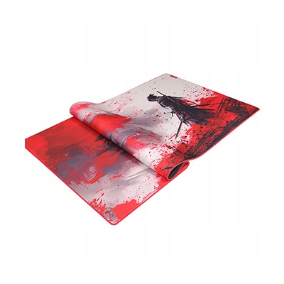 Marvo Podkładka pod mysz MONKA ZOWA XXL czerwono-biała, 1200 x 600 x 3.5 mm