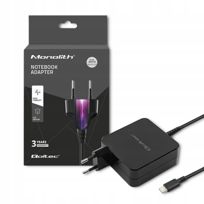 QOLTEC Zasilacz sieciowy 90W 20.3V 4.5A USB-C