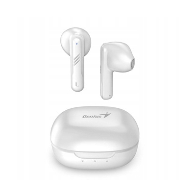 Genius HS-M905BT mikrofon, bezprzewodowa, biała, 2.0, etui z ładowarką