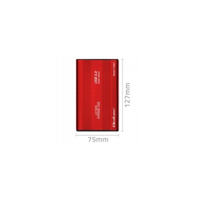 Qoltec Obudowa/kieszeń HDD/SSD 2.5