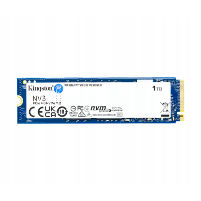 Kingston Dysk SSD NV3 1TB M.2 2280 PCI-e 4.0 NVMe 6000/4000