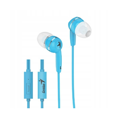 Genius HS-M320 słuchawki, przewodowa, niebieskie, douszne typ 3.5 mm jack