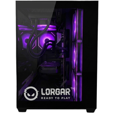 LORGAR PC Gamingowy A201 Ryzen 7500F RTX 5060 Ti 16GB 32GB 1TB czarny