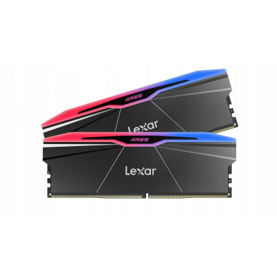 Lexar Pamięć do PC DDR5 ARES RGB 32GB(2*16GB)/8000 czarna