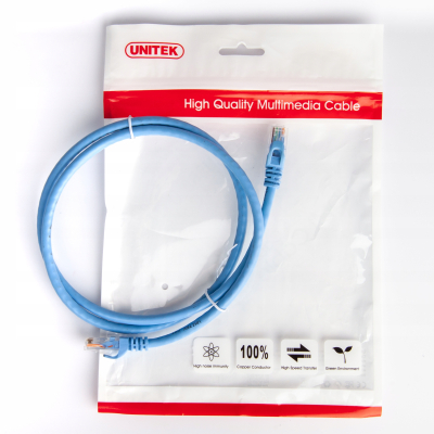 Unitek przewód UTP CAT.6 BLUE 3M