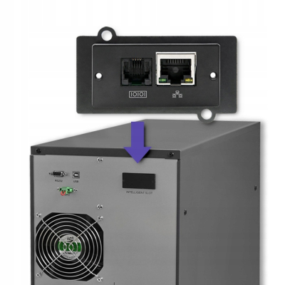 Qoltec Zasilacz UPS Online Pure Sine Wave 6kVA 4.8kW LCD USB 53982