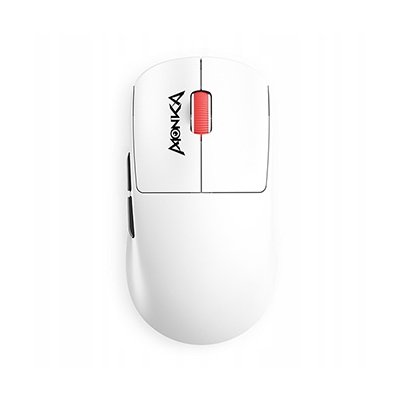 Marvo MONKA PRIME Mysz biała, 26000DPI, Tri-Mode