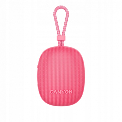 CANYON Głośnik Bluetooth OnMove 12 IPX7 TWS 5W Różowy
