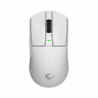 Rampage Zenith Pro mysz bezprzewodowa 26000 DPI biała PAW3395 BT 5.2