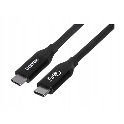 Unitek przewód USB-C 4.0 PD 100W 40 Gbps 8K 0,8 m