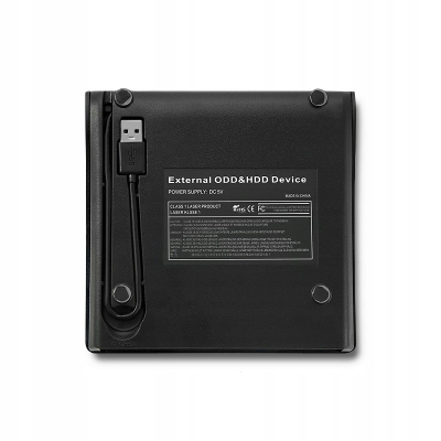 Qoltec Obudowa/kieszeń na napęd CD/DVD SATA USB 3.0 12.7mm