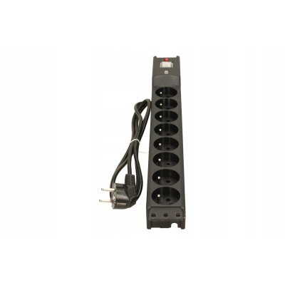 Listwa przeciwprzepięciowa LXARM 810, 3L, PDU, 1,