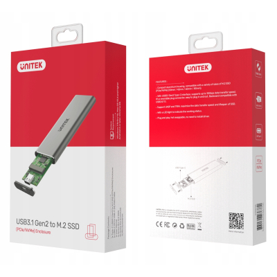 Unitek S1201A Obudowa dysku M.2 SSD USB 3.1