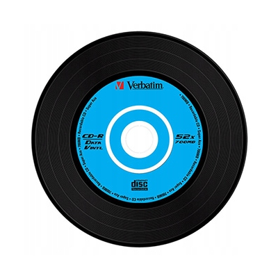 Verbatim CD-R, 43426, 10-pack, 700MB, 52x, 80min., Winyl, slim box