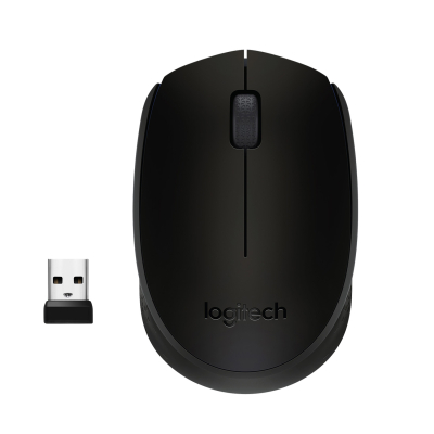 Myszka bezprzewodowa Logitech M171 czarna optyczna