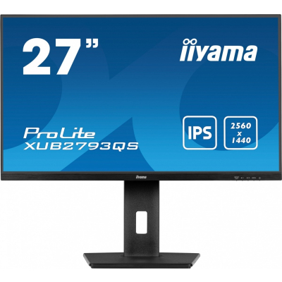 IIYAMA Monitor 27 cali XUB2793QS-B7 IPS QHD HAS(150mm) 100Hz 300cd