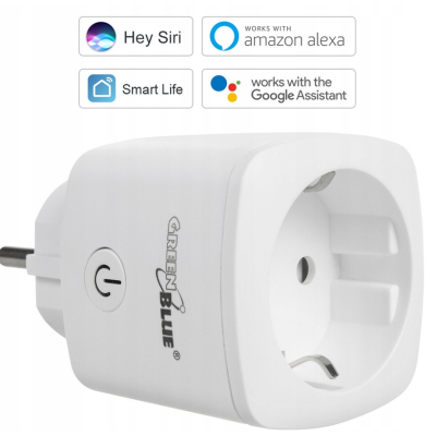 Gniazdko WiFi GreenBlue GB720F zuż. energii 3680W