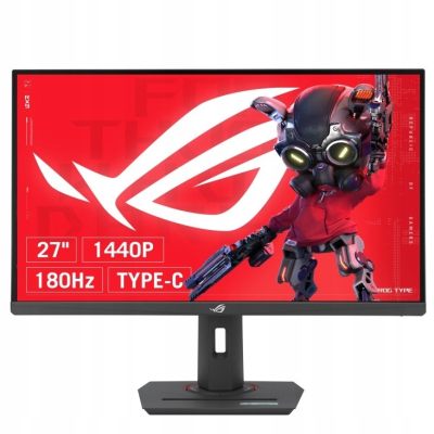 ASUS Monitor 27 cali XG27ACMS ROG DP HDMI USB-C 0.3MS