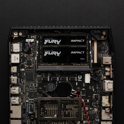 Kingston Pamięć DDR4 FURY Impact SODIMM 16GB(1*16GB)/2666 CL15 1Gx8