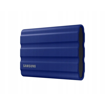 SAMSUNG Dysk SSD T7 Shield 2TB USB 3.2, niebieski