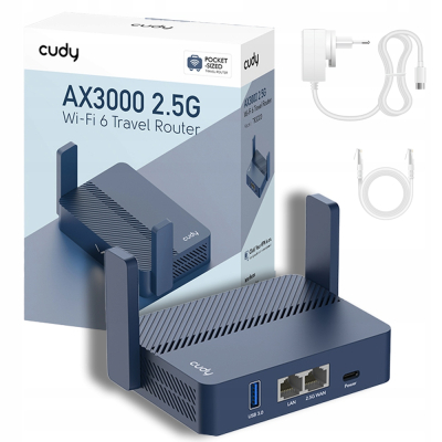 CUDY Router TR3000 VPN Travel AX3000 Sklep KOZIENICE RADOM