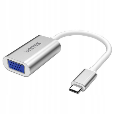 Unitek Y-6315 Adapter USB-C VGA